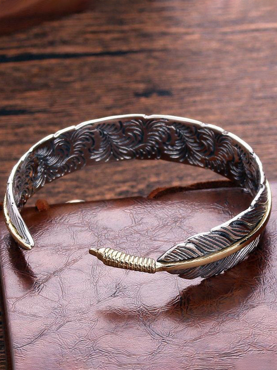 Vintage Western Veer Cuff Armband