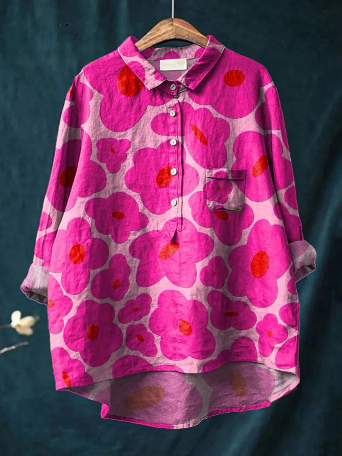 Mia - Casual Bloemenblouse