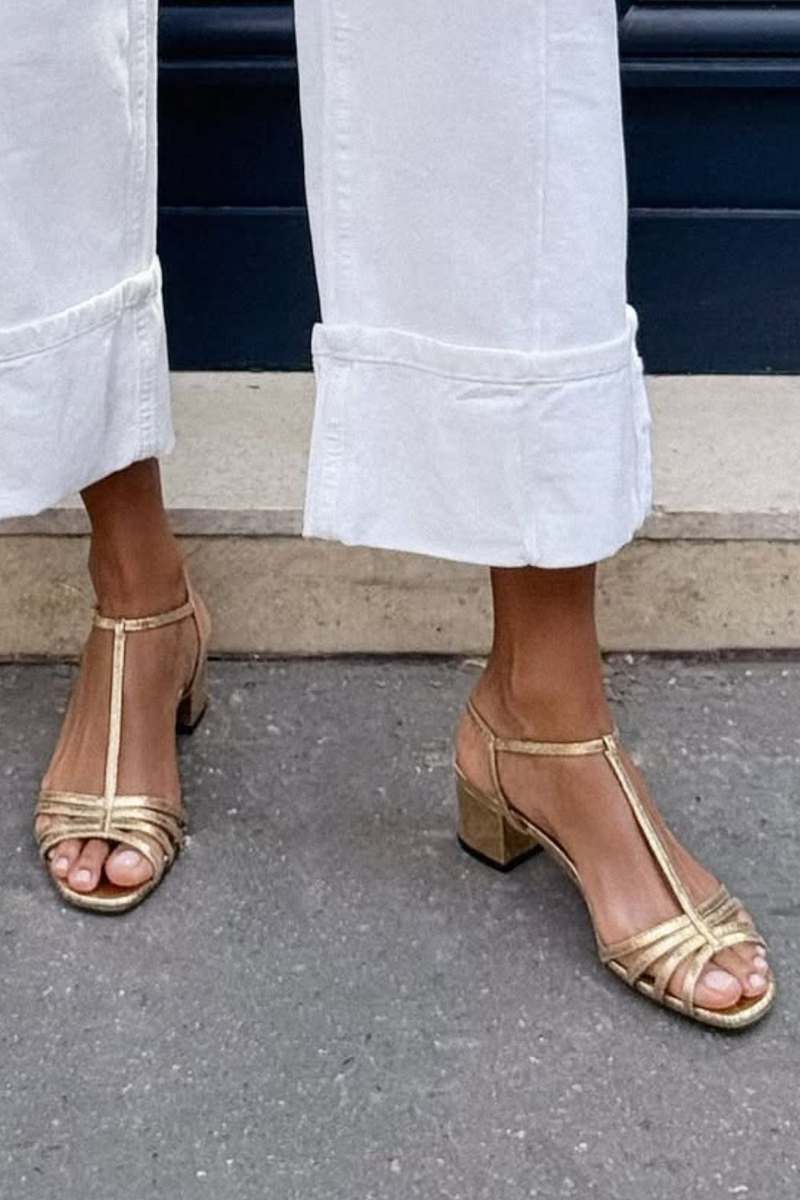 Hoop – Gouden Elegante Everyday Sandalen