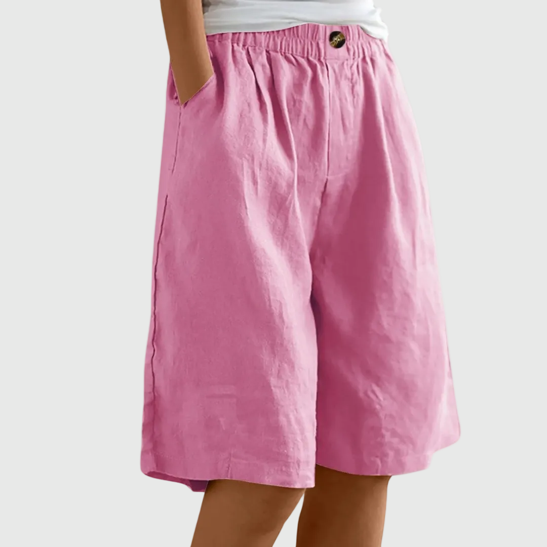 Indy | Elegante korte broek met relaxte pasvorm