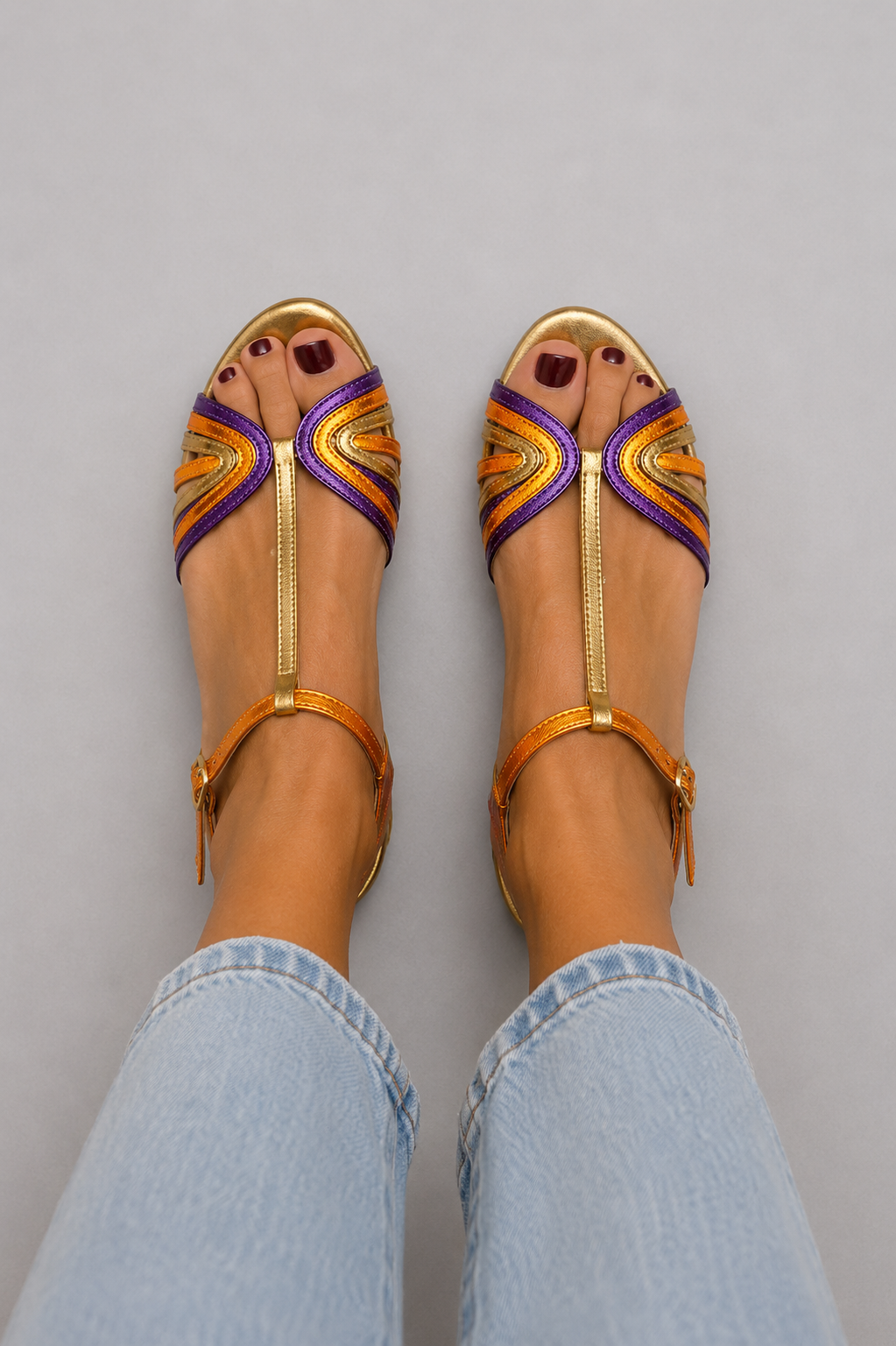 Katie – Mediterraanse Kleur Sandalen