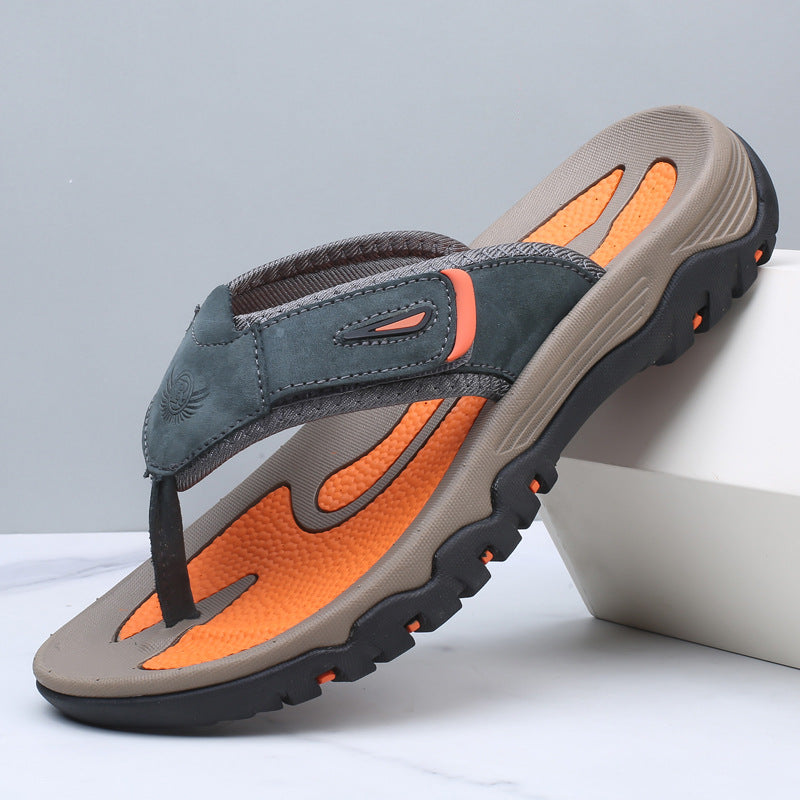 AeroStep™ | Orthopedische Heren Sandalen met Optimale Steun & Comfort