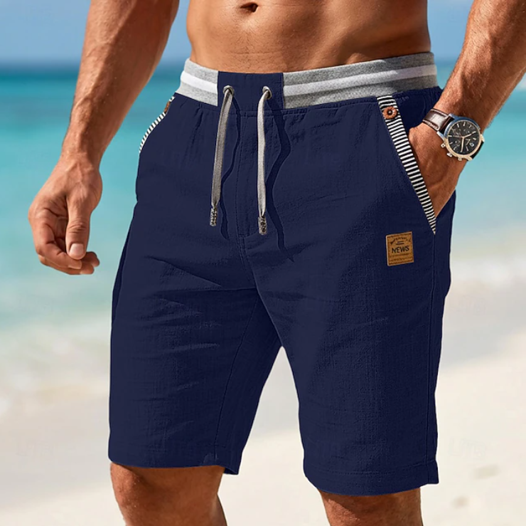 Rudolf | Lichtgewicht zomerse korte broek voor heren