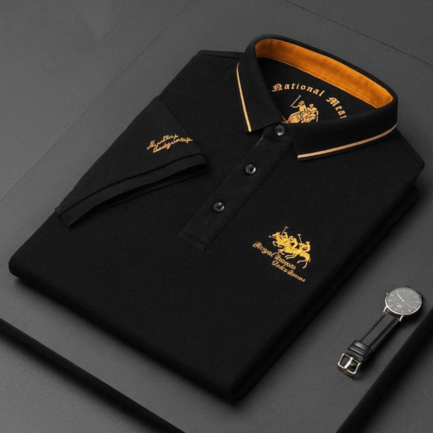 Massimo | Luxe Katoenen Polo