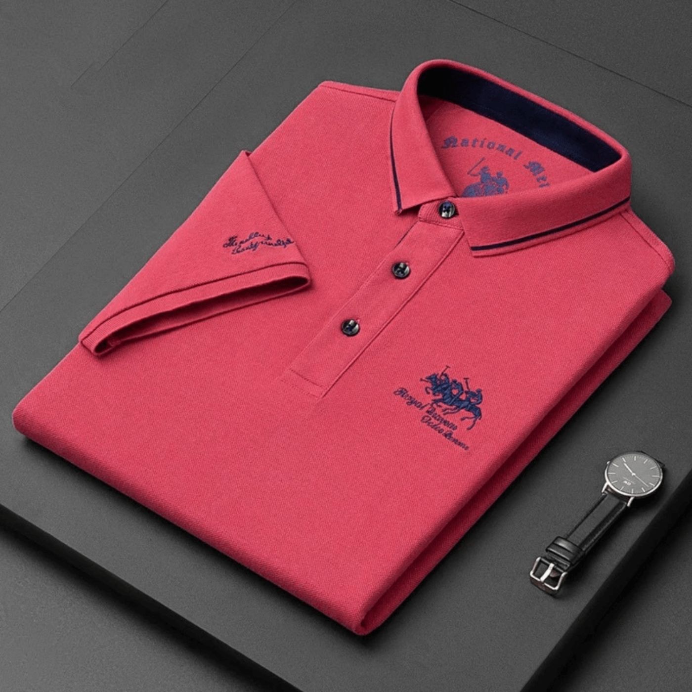 Massimo | Luxe Katoenen Polo