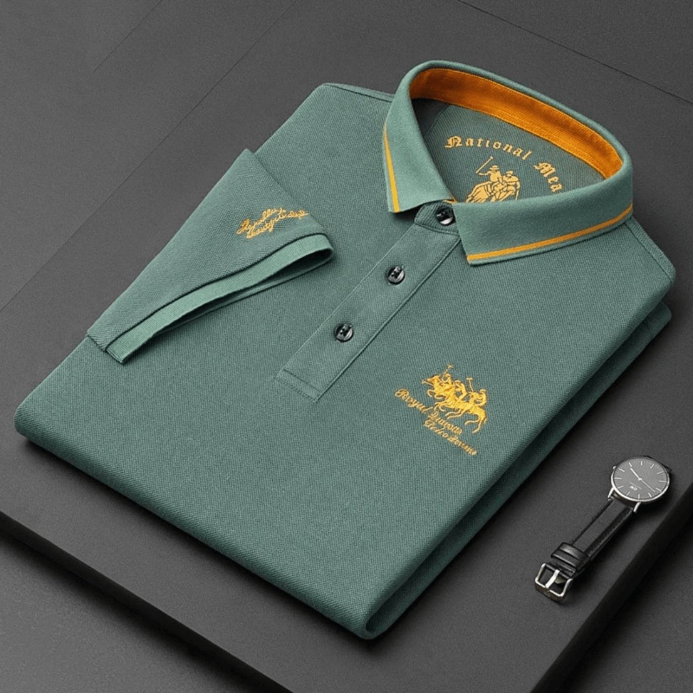 Massimo | Luxe Katoenen Polo