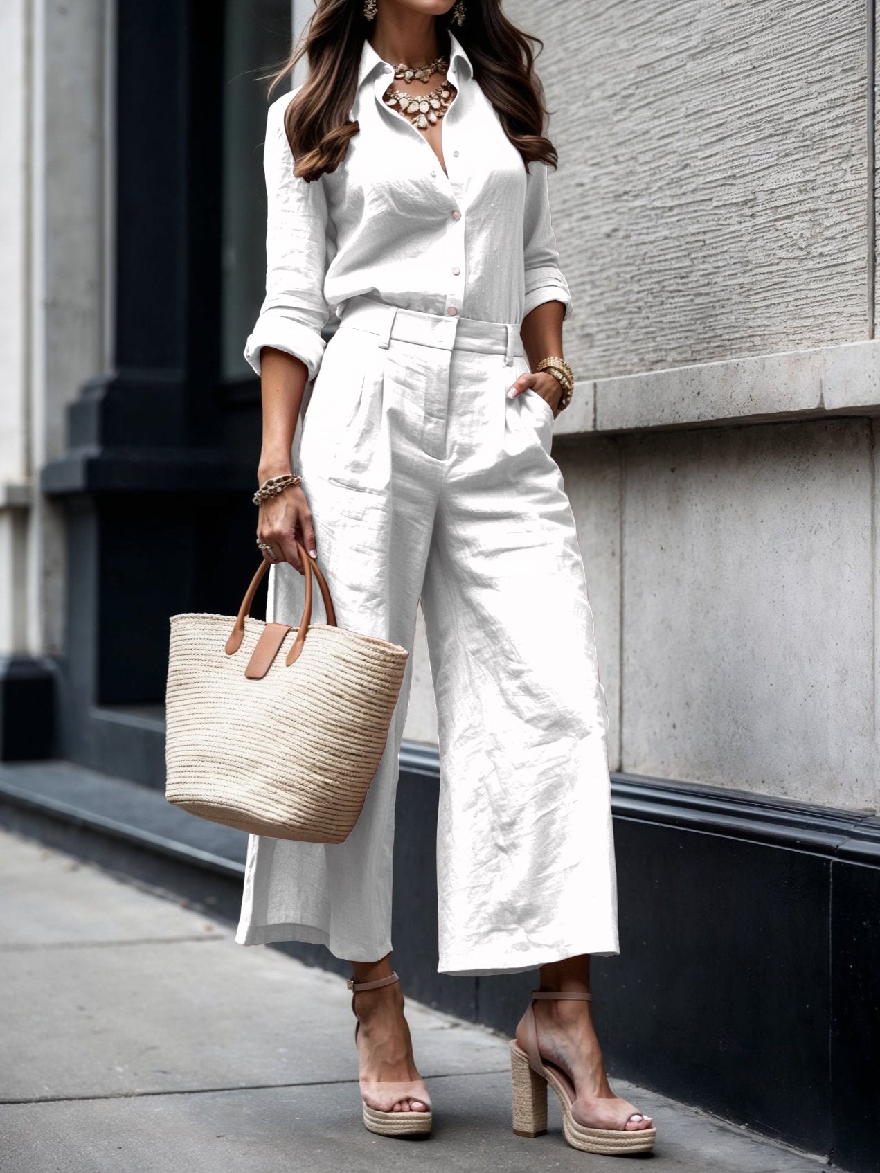 Sophie | Elegante en Comfortabele Linnen Set