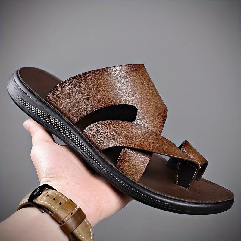 Adrien Comfortabele Slip - On Heren Sandalen - bellanza