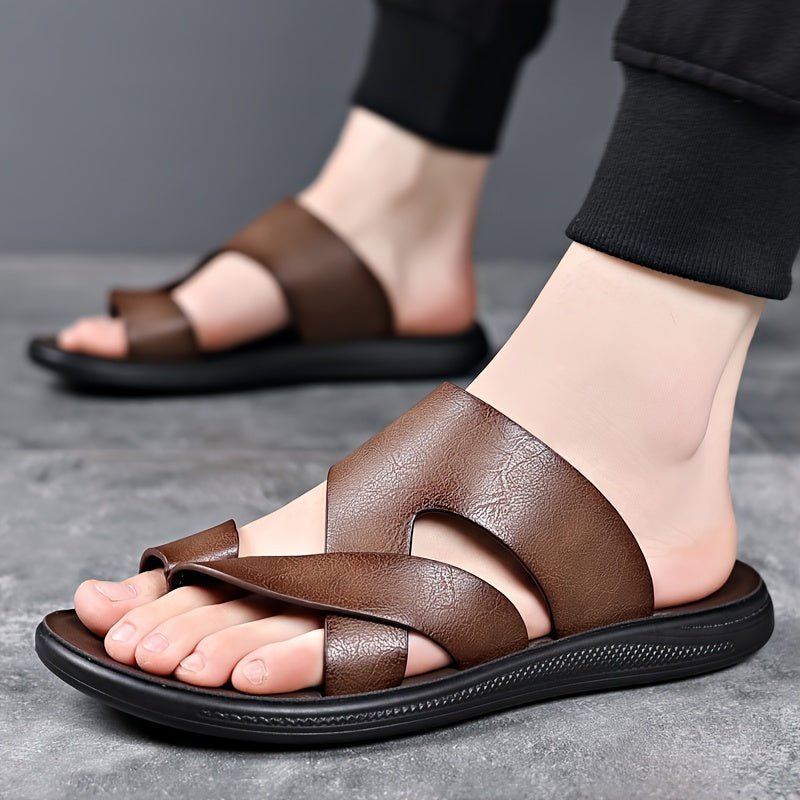 Adrien Comfortabele Slip - On Heren Sandalen - bellanza