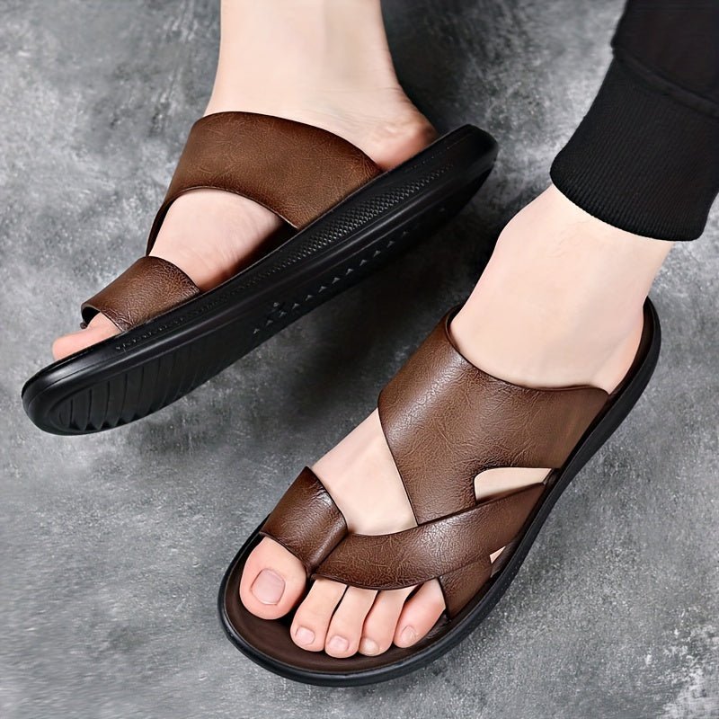 Adrien Comfortabele Slip - On Heren Sandalen - bellanza