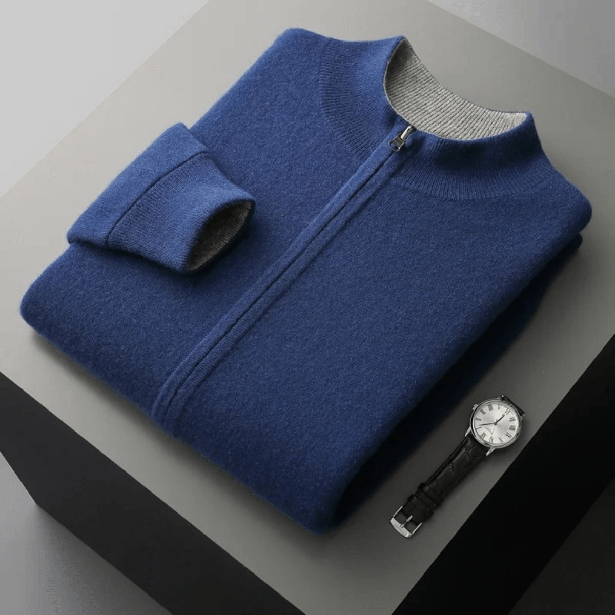 Alexander | Luxe Herenvest van 100% Wol - Bellanza