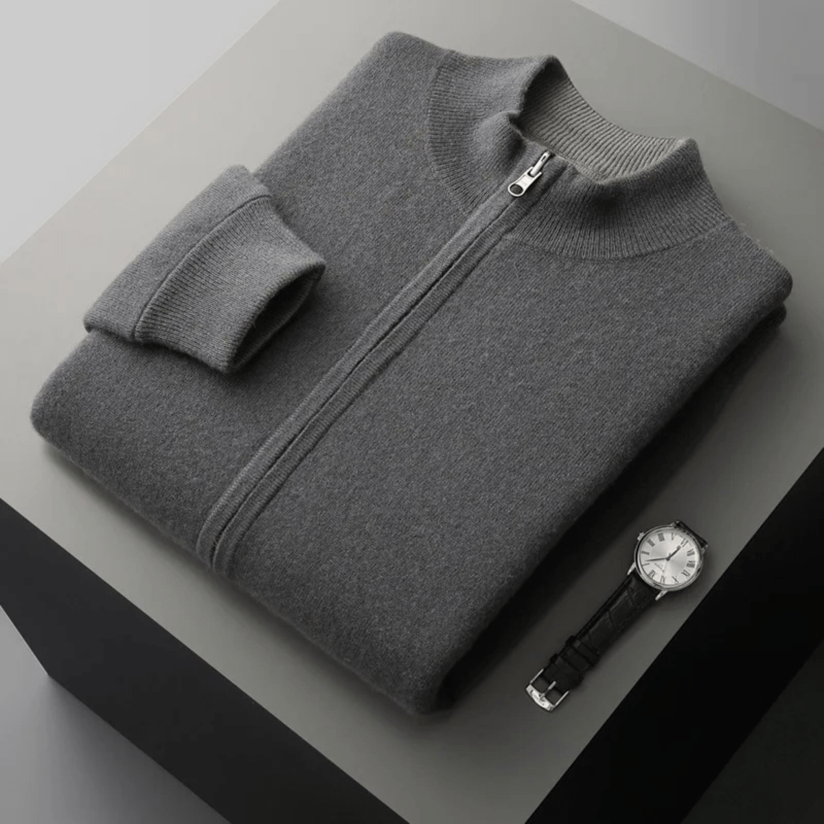 Alexander | Luxe Herenvest van 100% Wol - Bellanza