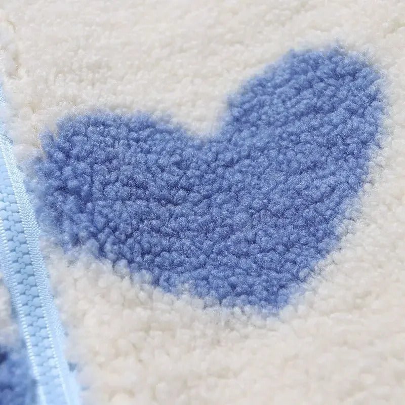 Arian | Winter omkeerbaar hartjasje met fleecevoering - Bellanza