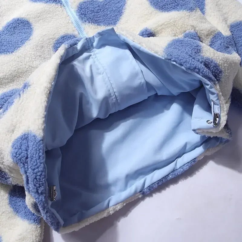 Arian | Winter omkeerbaar hartjasje met fleecevoering - Bellanza