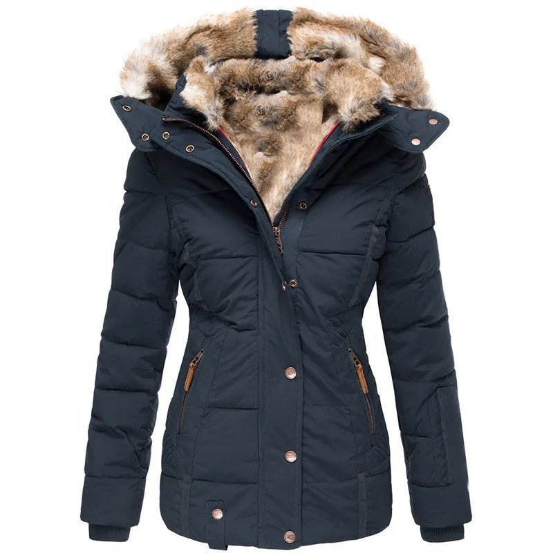 AUDREY™ | WARME WINTERJAS MET BONTEVOERING - bellanza