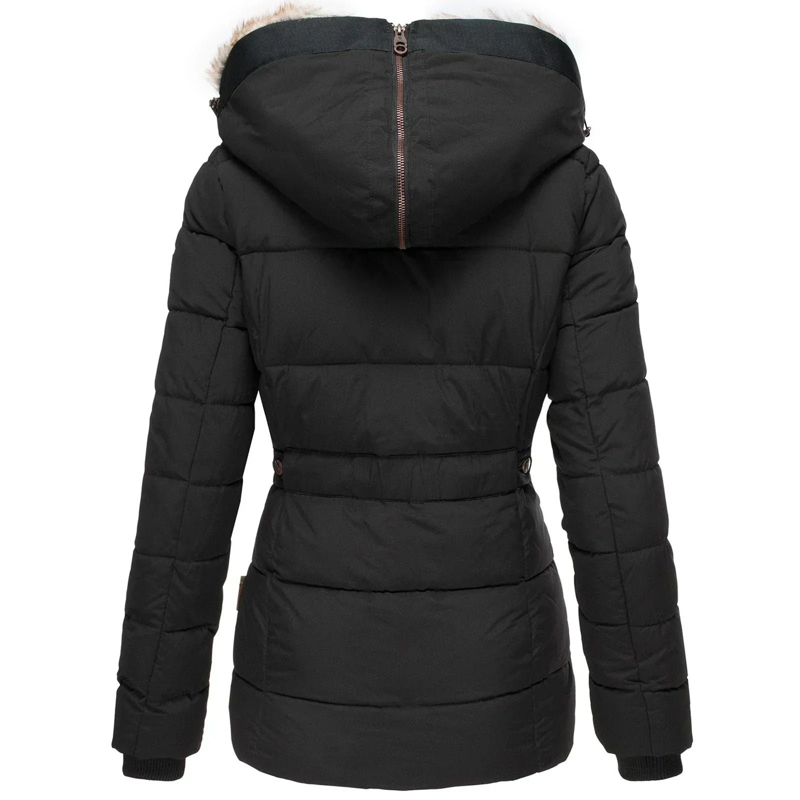 AUDREY™ | WARME WINTERJAS MET BONTEVOERING - bellanza