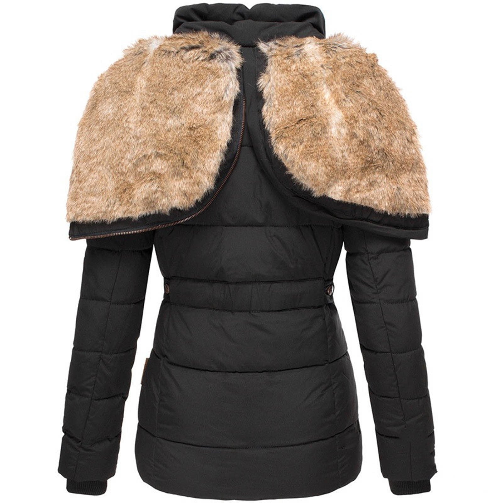 AUDREY™ | WARME WINTERJAS MET BONTEVOERING - bellanza