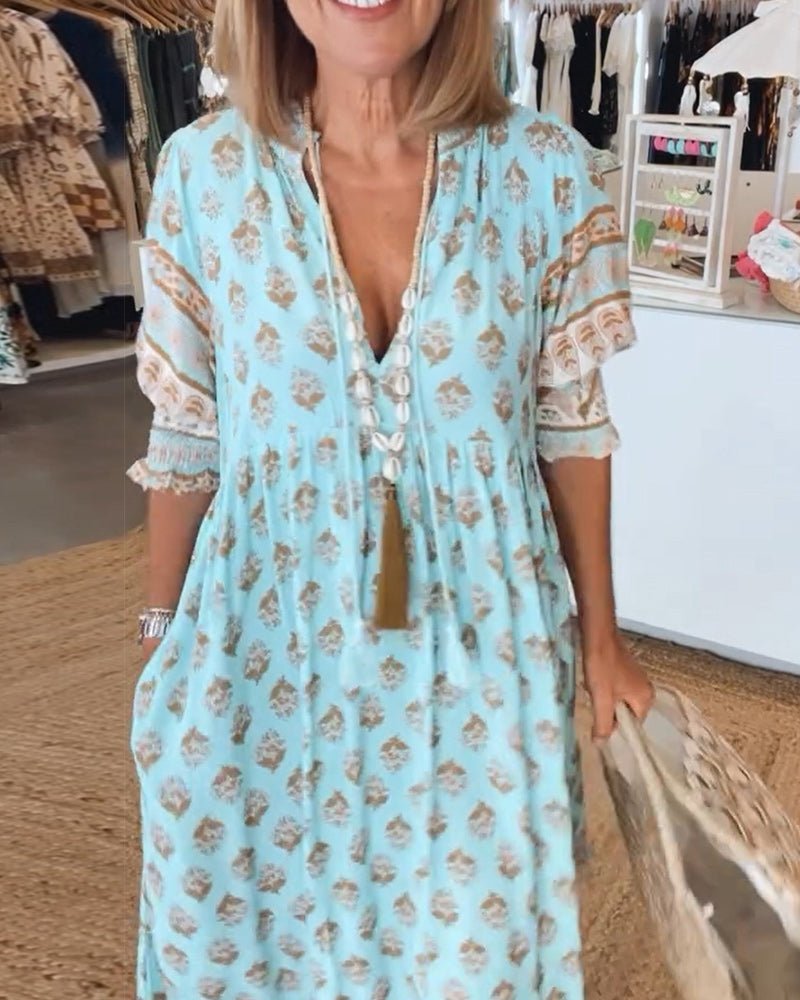 Aurelia | Stijlvolle Boho Jurk - bellanza