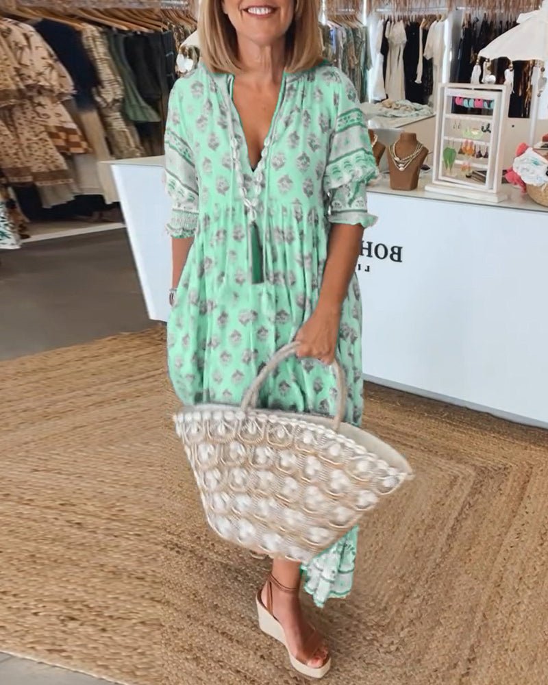Aurelia | Stijlvolle Boho Jurk - bellanza