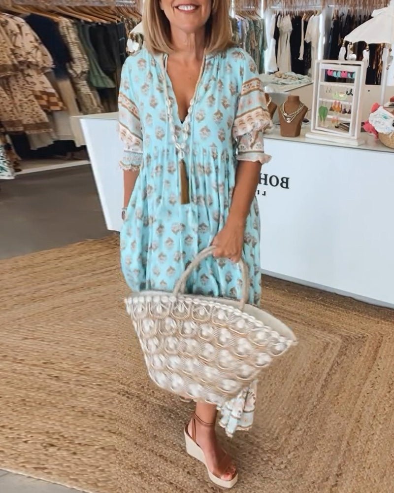Aurelia | Stijlvolle Boho Jurk - bellanza