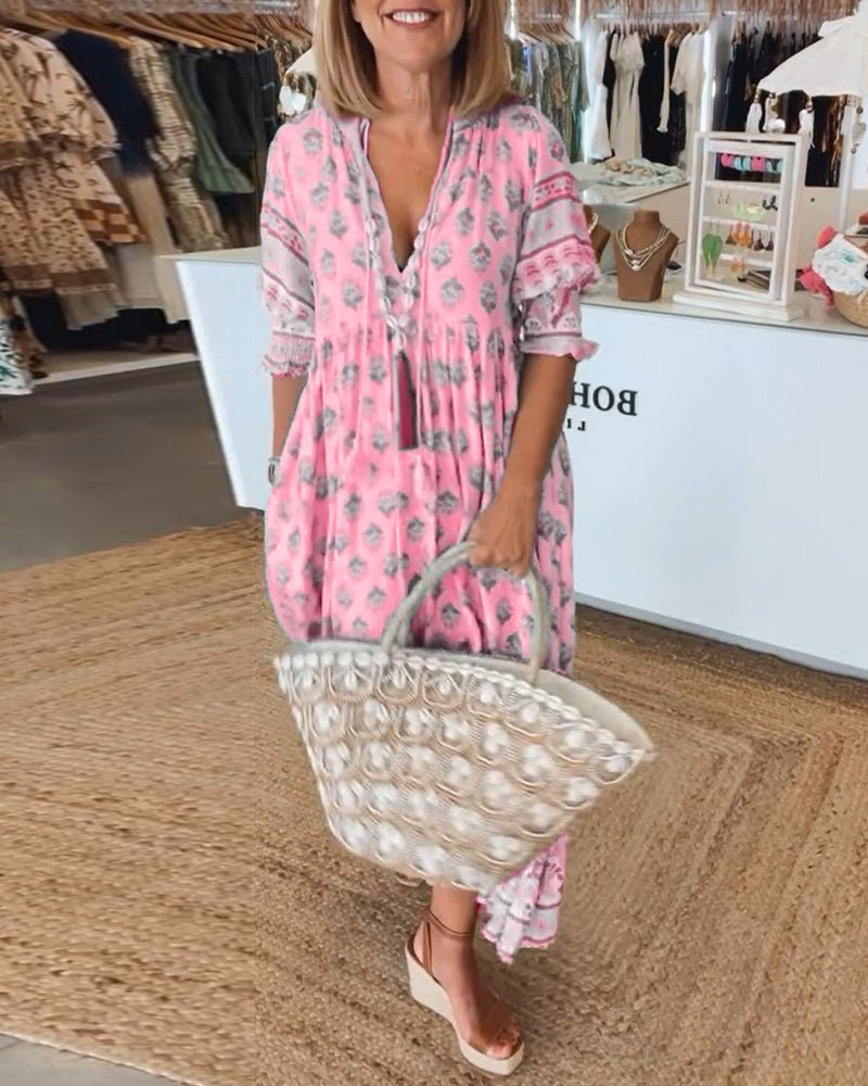 Aurelia | Stijlvolle Boho Jurk - bellanza