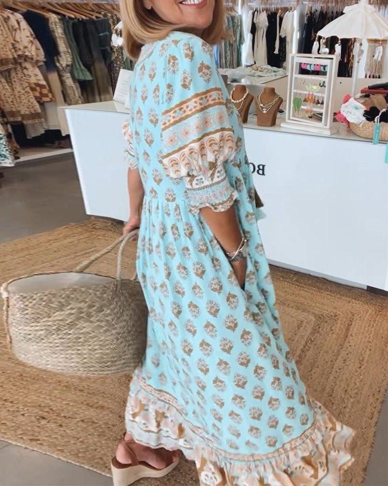Aurelia | Stijlvolle Boho Jurk - bellanza