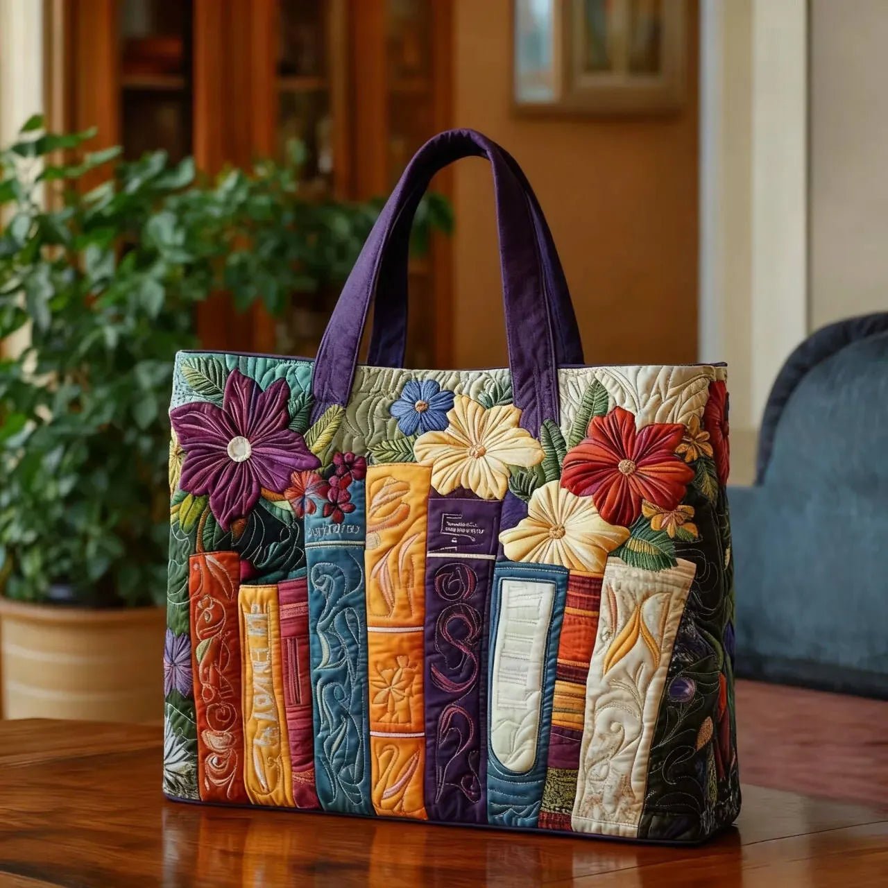 Boeken - Elegante Gewatteerde Tote Tas - Bellanza