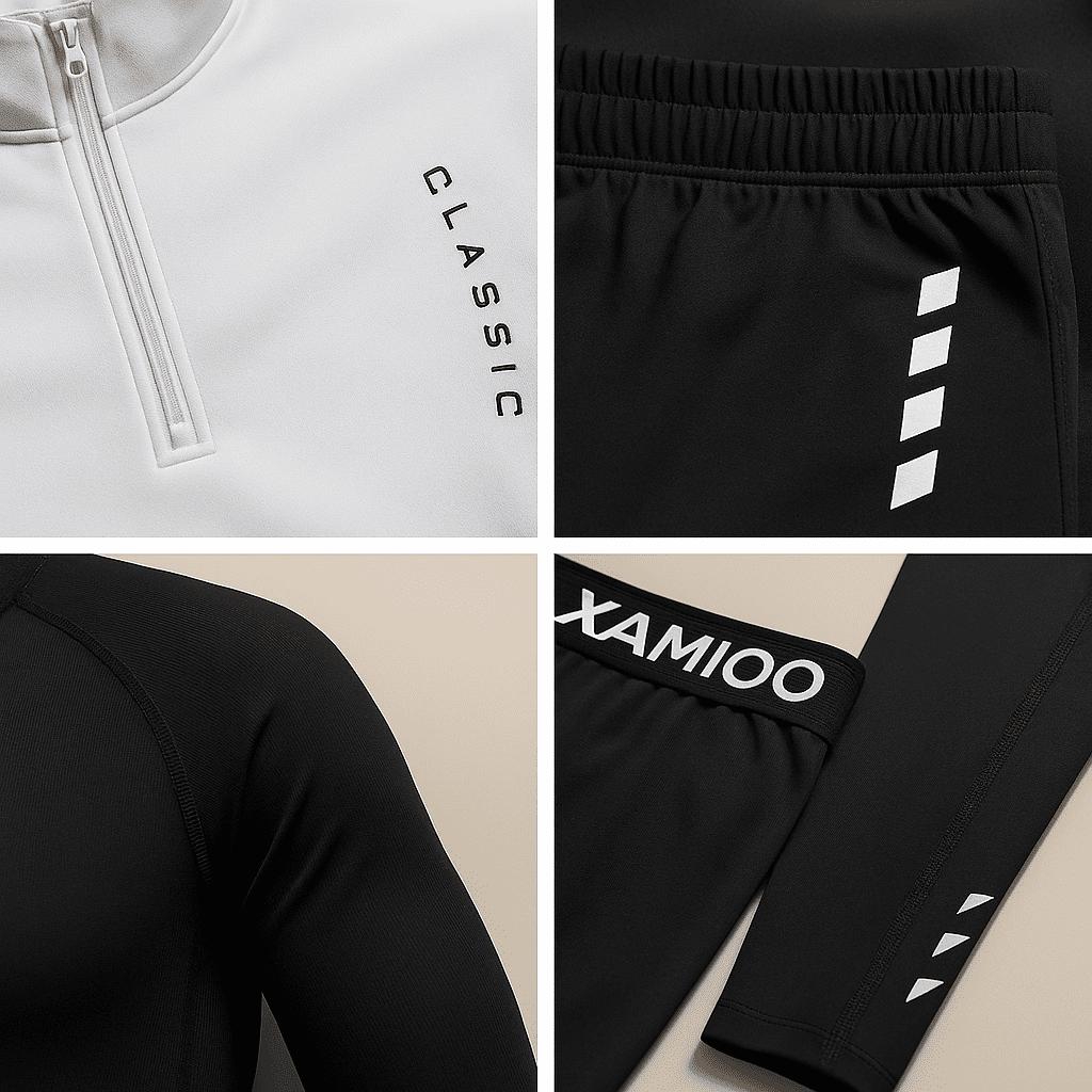 Bruno | Comfortabele 4 - delige trainings - en joggingpak set - Bellanza