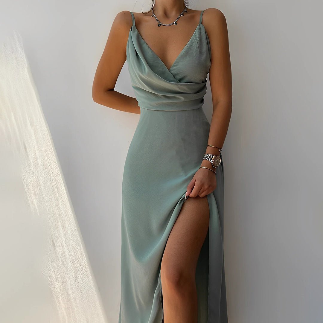 Carina | Elegante strapless jurk - bellanza