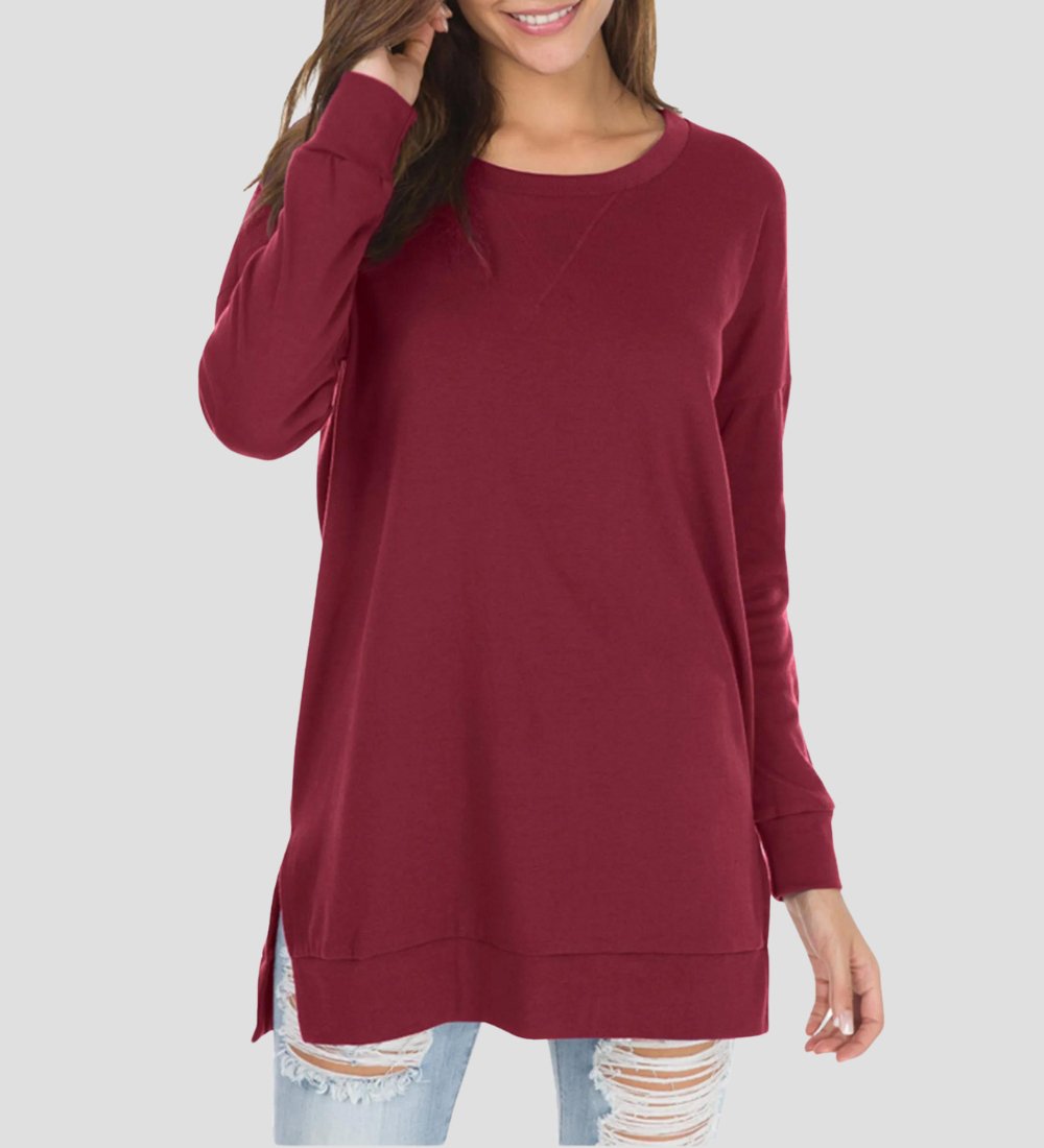 Casual long sleeve dames shirt - bellanza