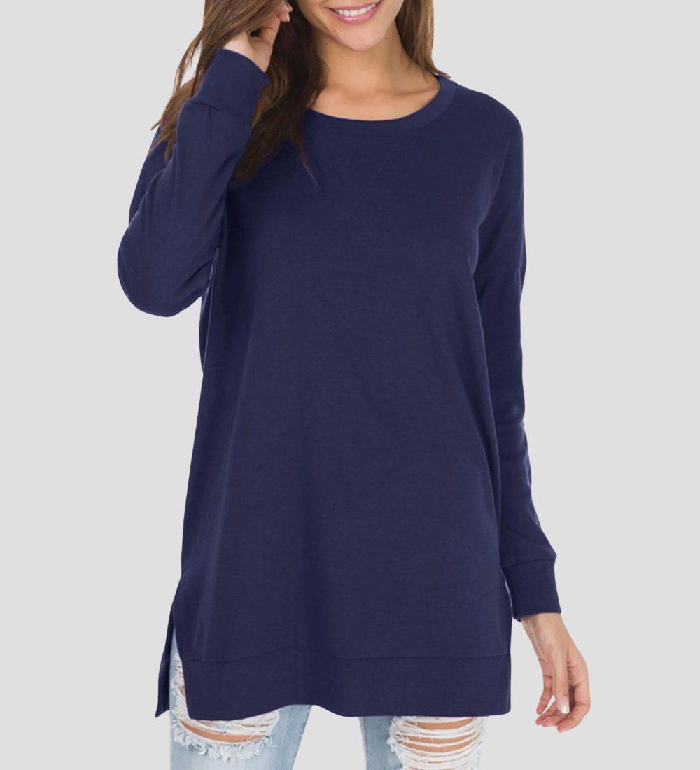 Casual long sleeve dames shirt - bellanza