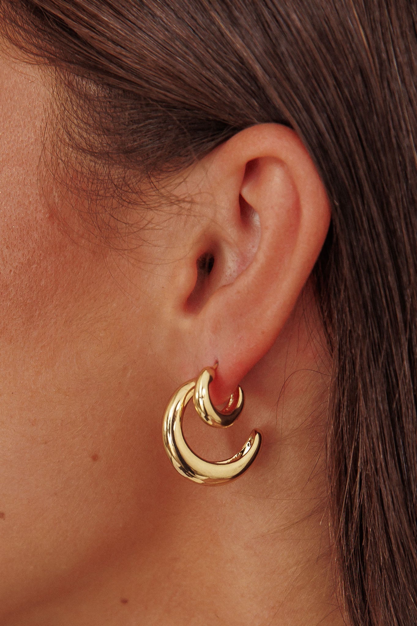 Cece Oorbellen Set in Goudkleurige Plating - Bellanza