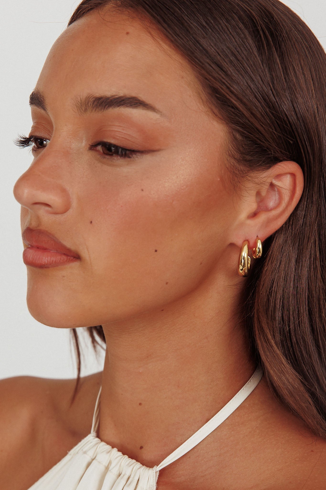 Cece Oorbellen Set in Goudkleurige Plating - Bellanza