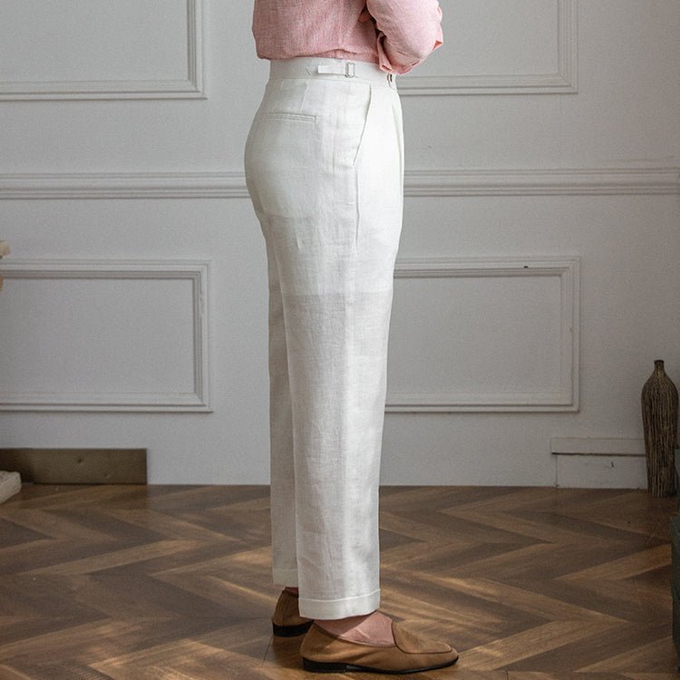 Celio Linnen Broek - bellanza