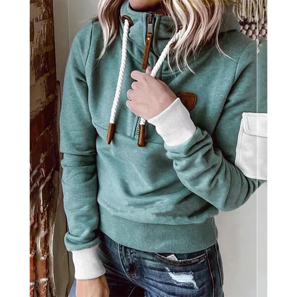 Chantal | Warme en Comfortabele Half - zip Trui - Bellanza