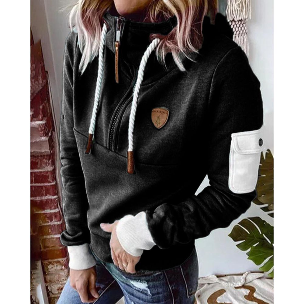 Chantal | Warme en Comfortabele Half - zip Trui - Bellanza