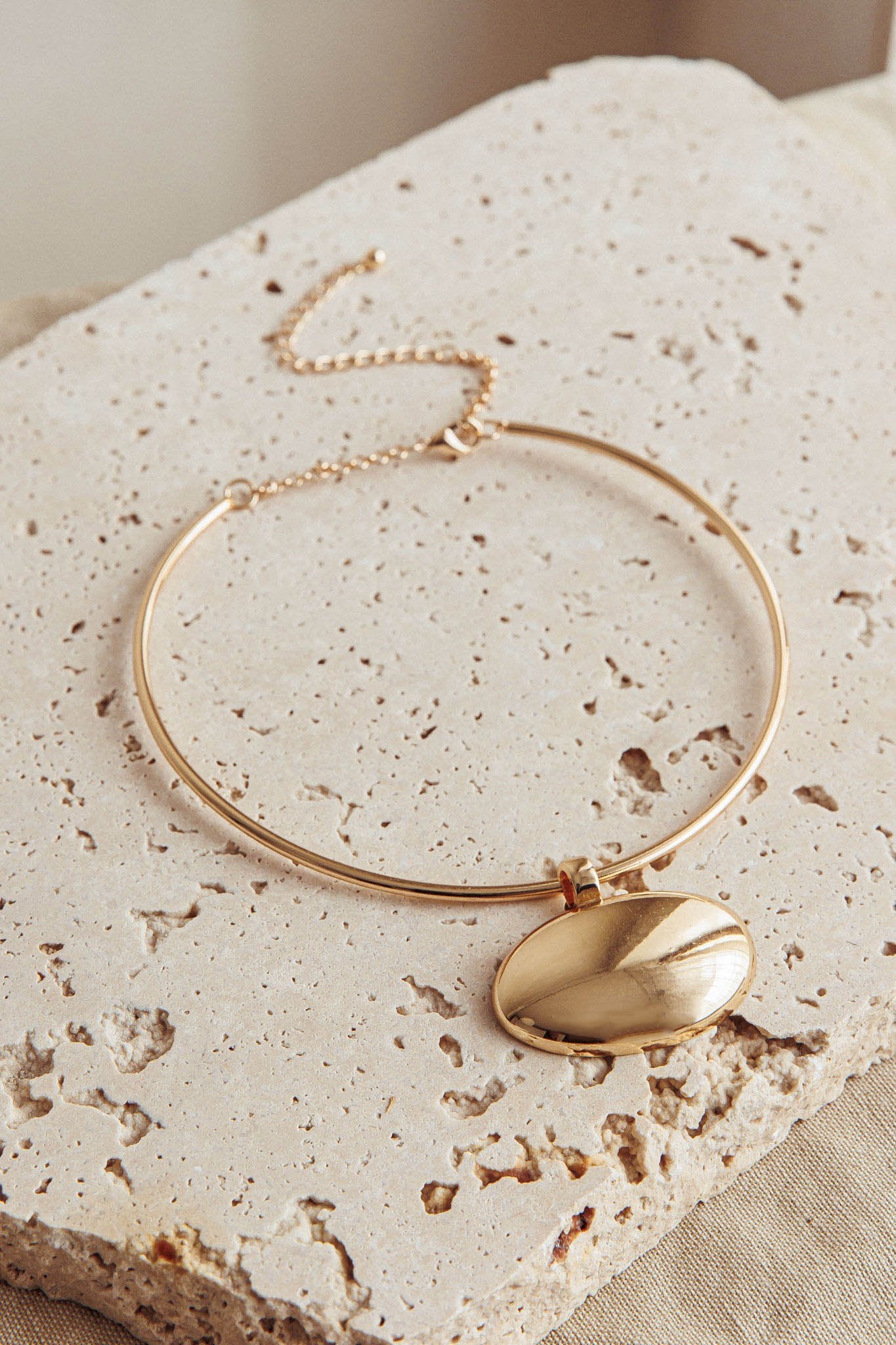 Collier Choker It's Fate in Goud - Bellanza