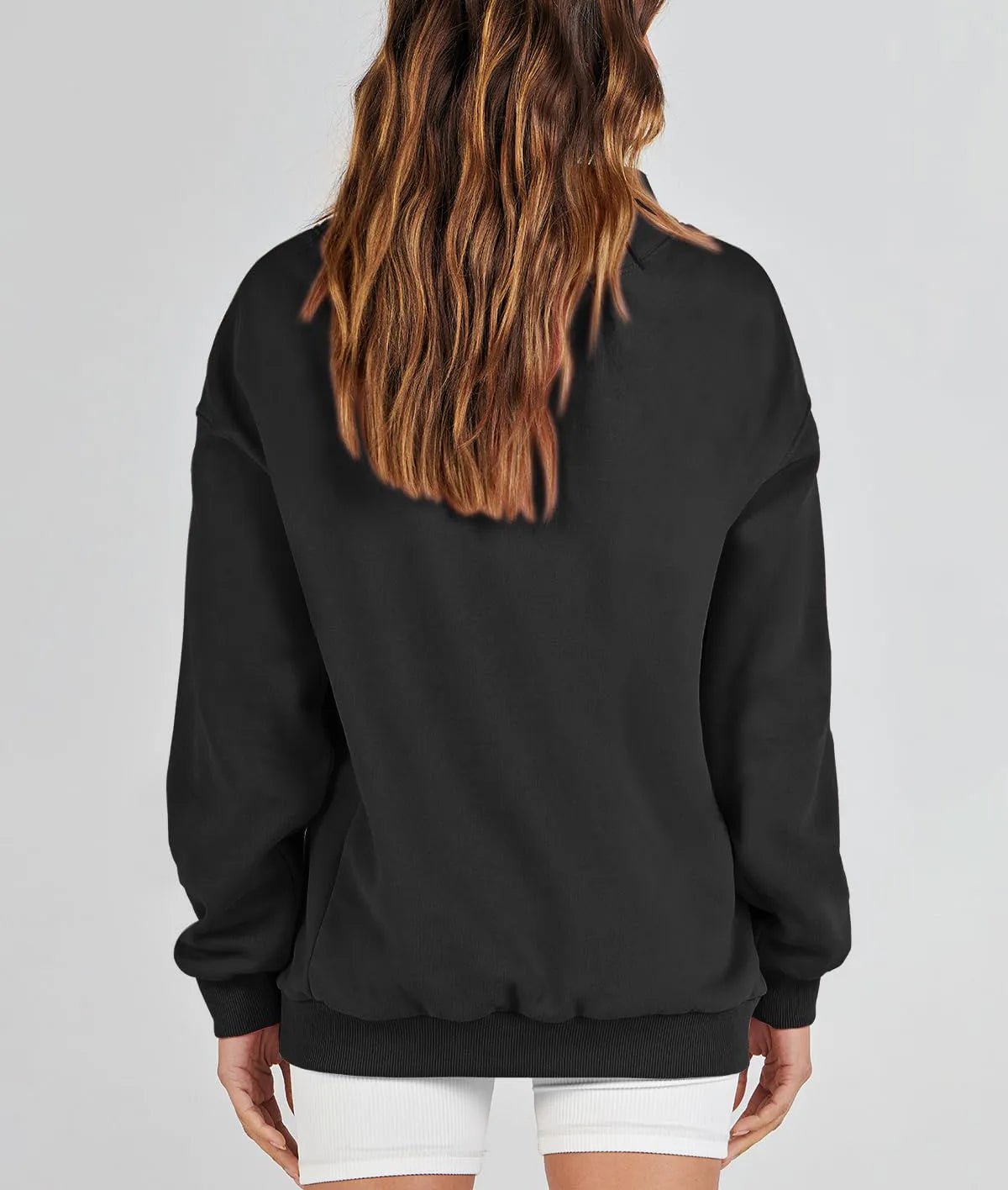 Comfy oversized dames sweatshirt met ronde hals - bellanza