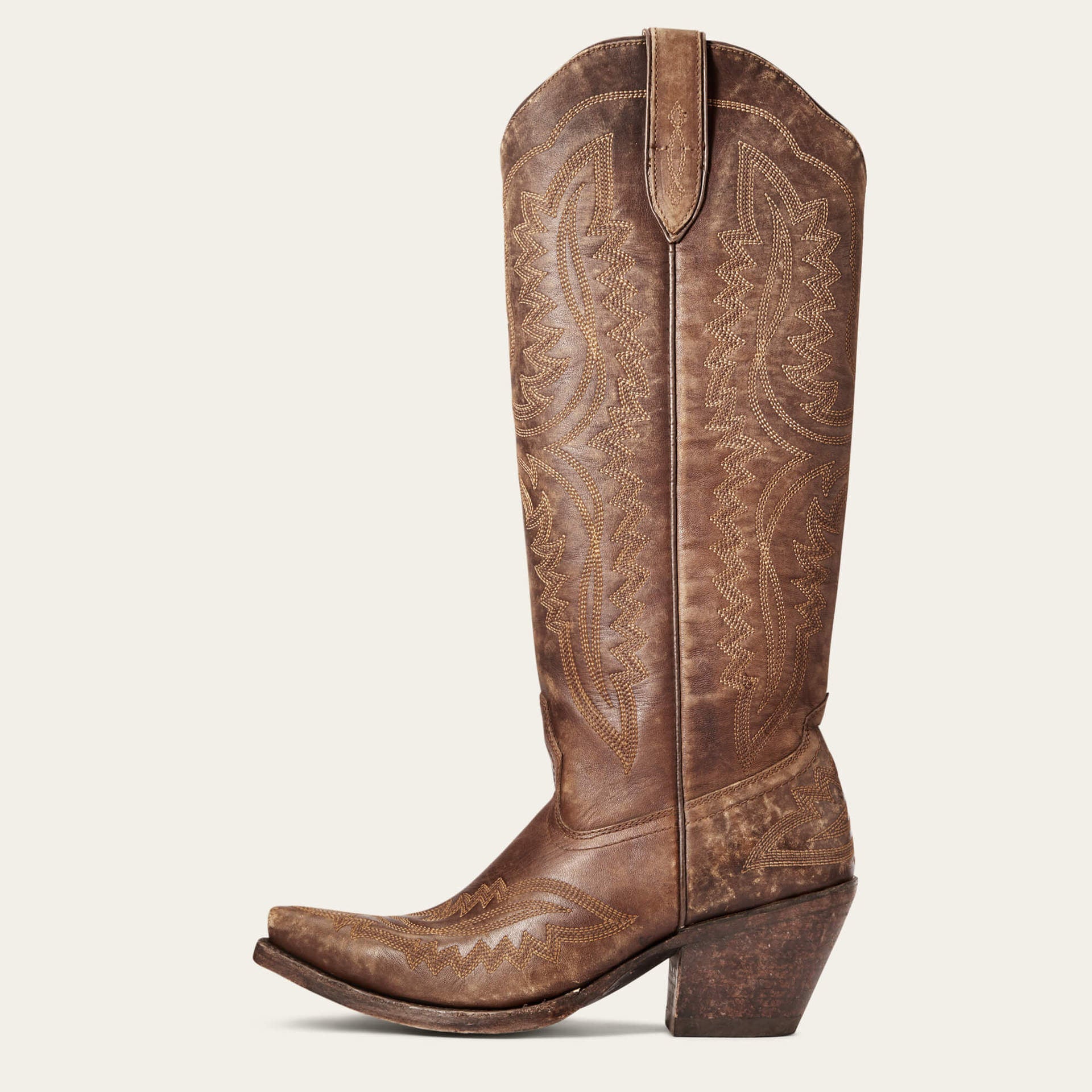 Cowboy Carter Outfits Vintage Geborduurde Puntige Neus Western Boots - Bellanza