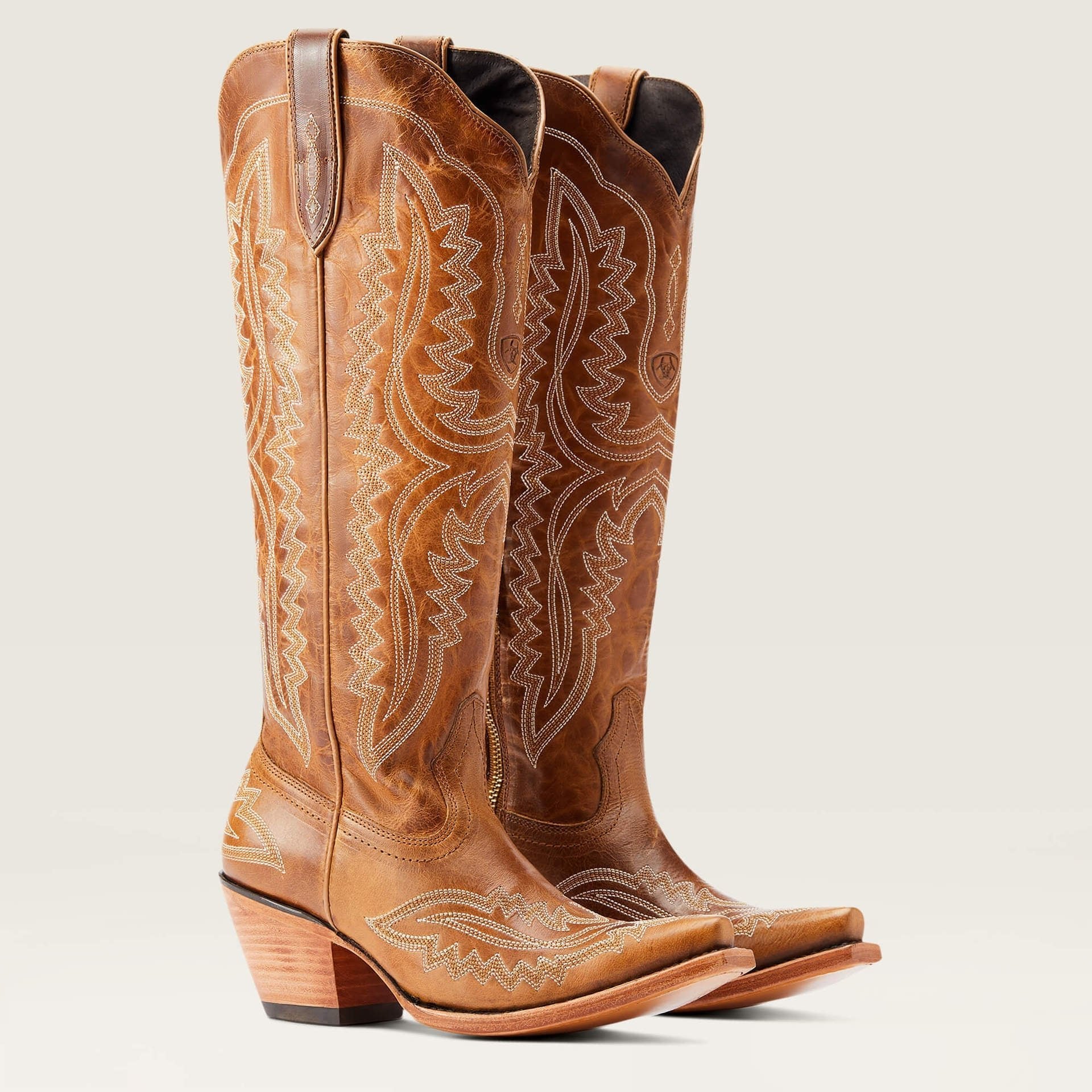 Cowboy Carter Outfits Vintage Geborduurde Puntige Neus Western Boots - Bellanza