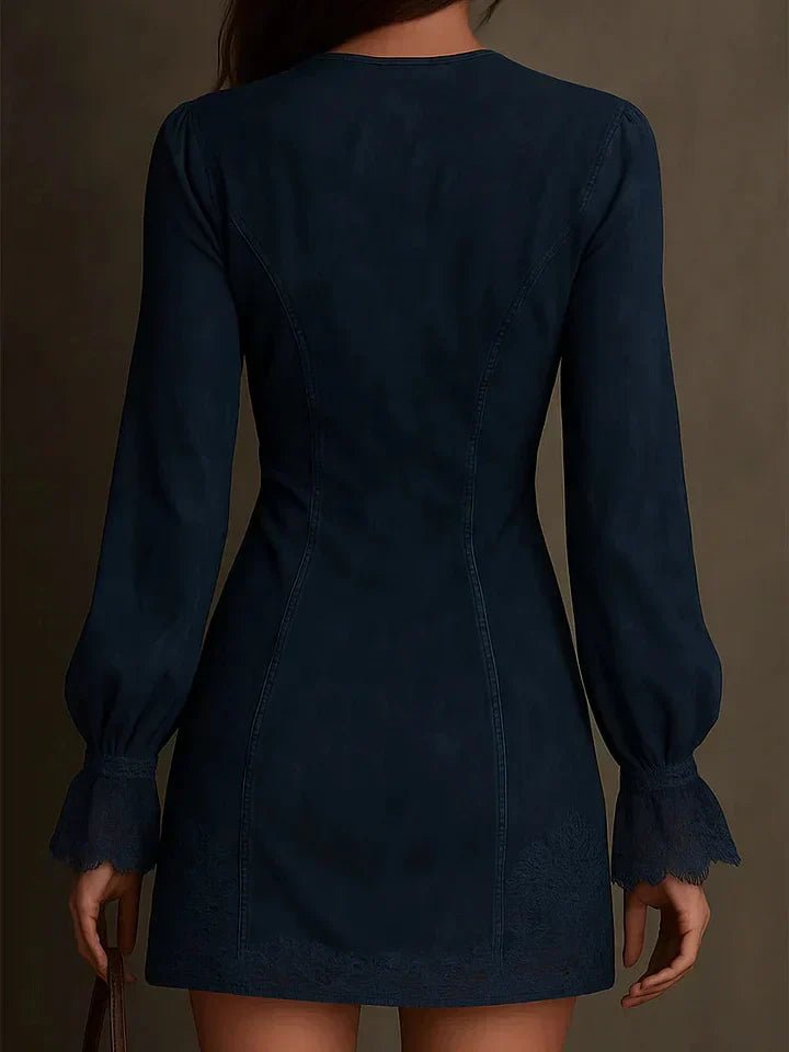 Debbie™ - Suède Minikleid - Bellanza