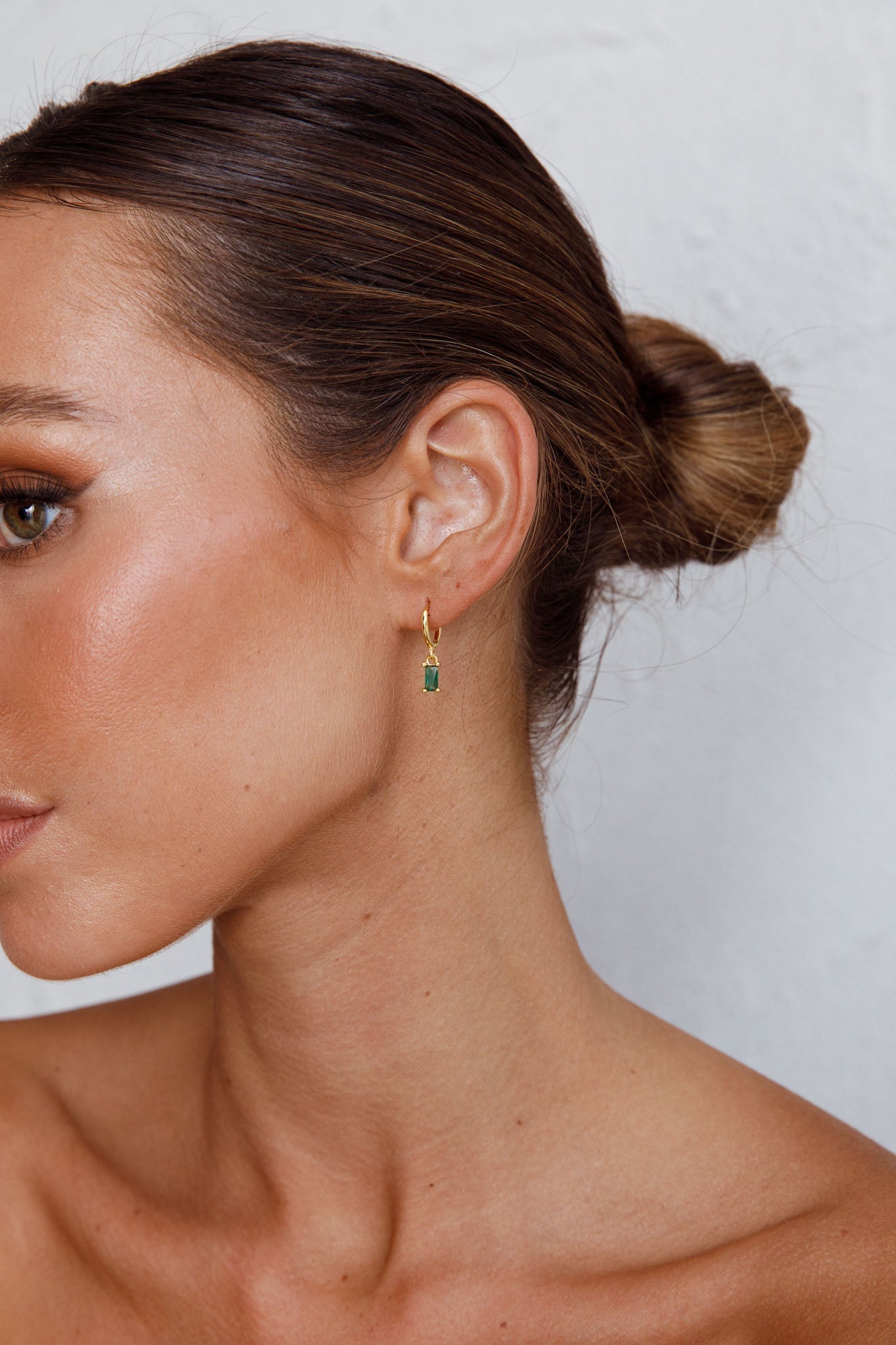 Diamante d'Avril Teal Oorbellen - Bellanza