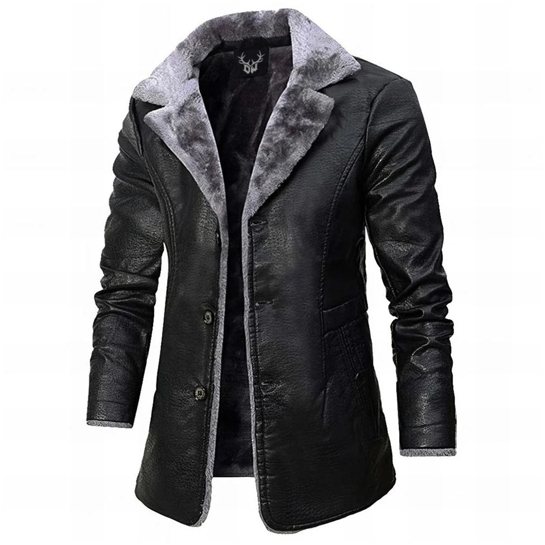 DUMONT LYON | ELEGANTE EN ONGEDEGENDE LEREN JAS VOOR HEREN - Bellanza