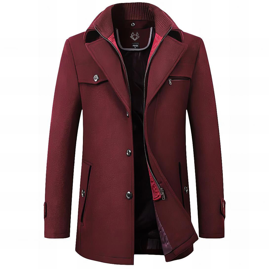 DUMONT LYON | ELEGANTE GESTRUCTUREERDE JAS VOOR HEREN - Bellanza