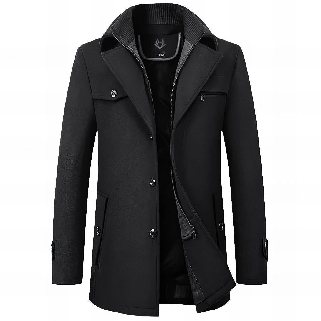 DUMONT LYON | ELEGANTE GESTRUCTUREERDE JAS VOOR HEREN - Bellanza