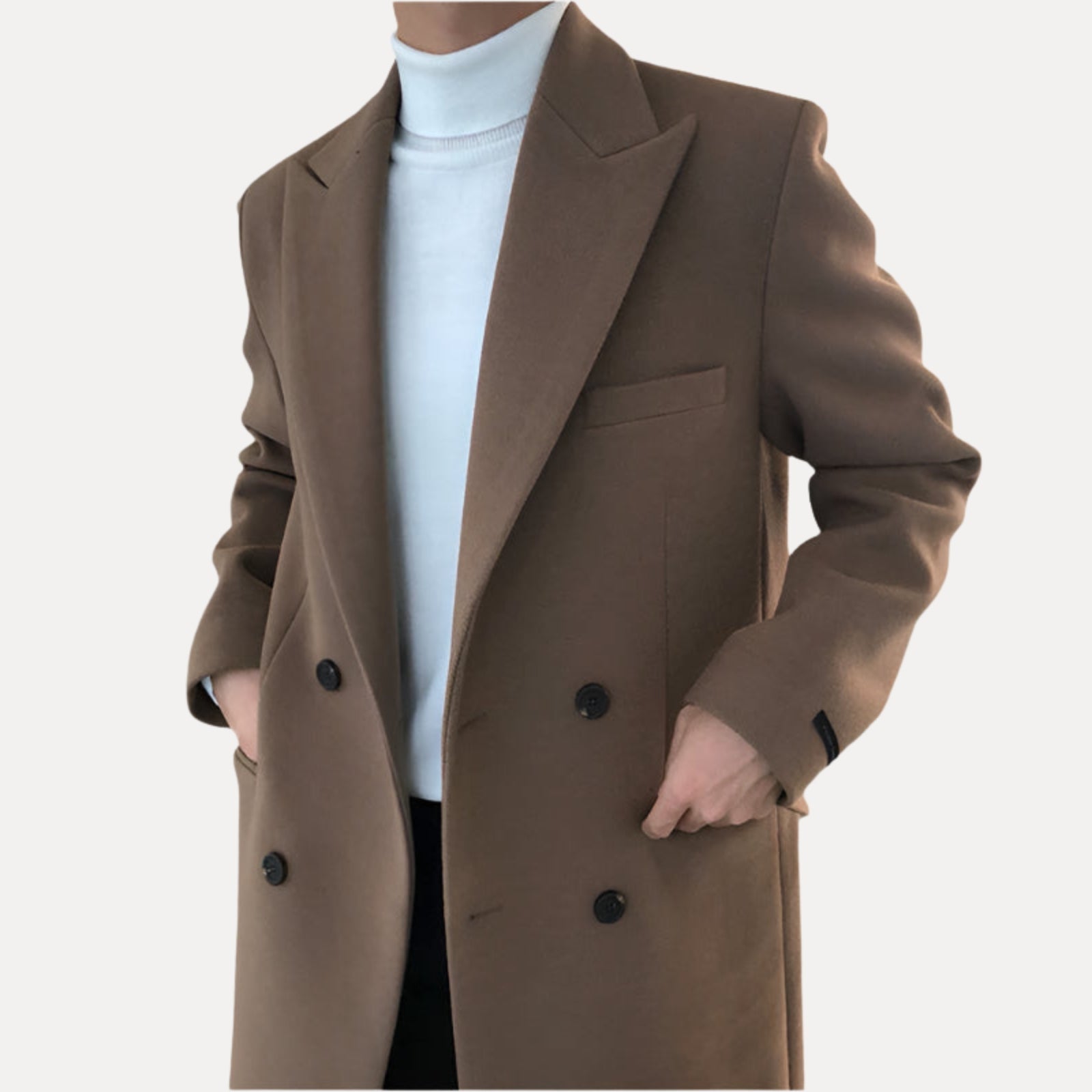 DUMONT LYON | ELEGANTE GEVOERDE JAS VOOR HEREN - Bellanza
