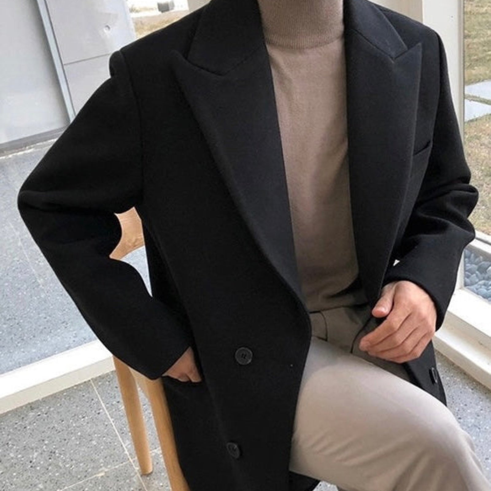 DUMONT LYON | ELEGANTE GEVOERDE JAS VOOR HEREN - Bellanza