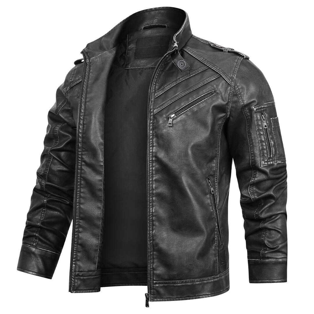 DUMONT LYON | FORMAL LEEREN JACKET VOOR HEREN - Bellanza