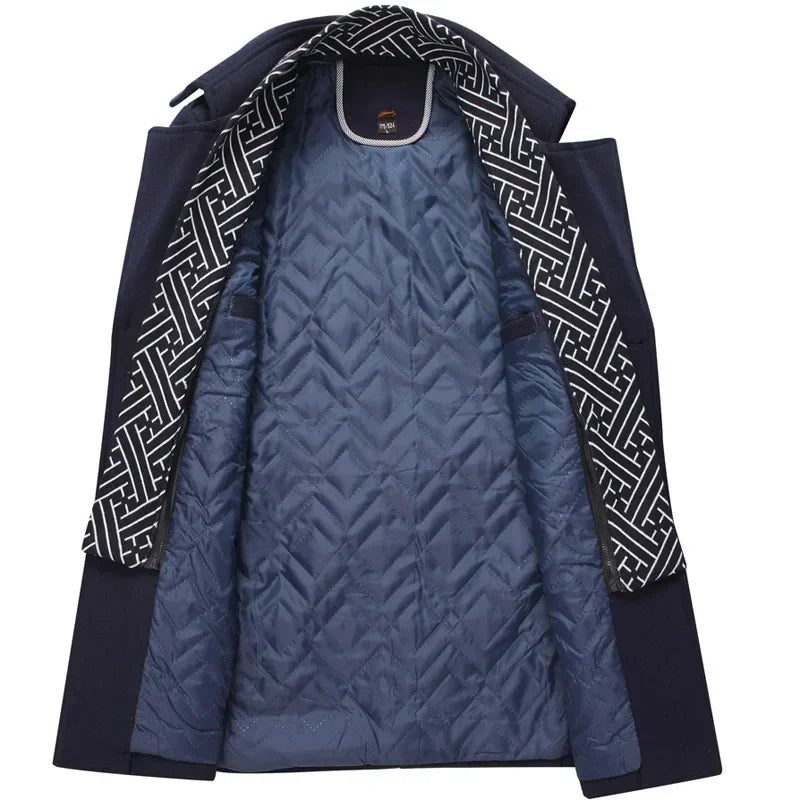 DUMONT LYON | WINTERJACK IN WOOL VOOR HEREN - Bellanza