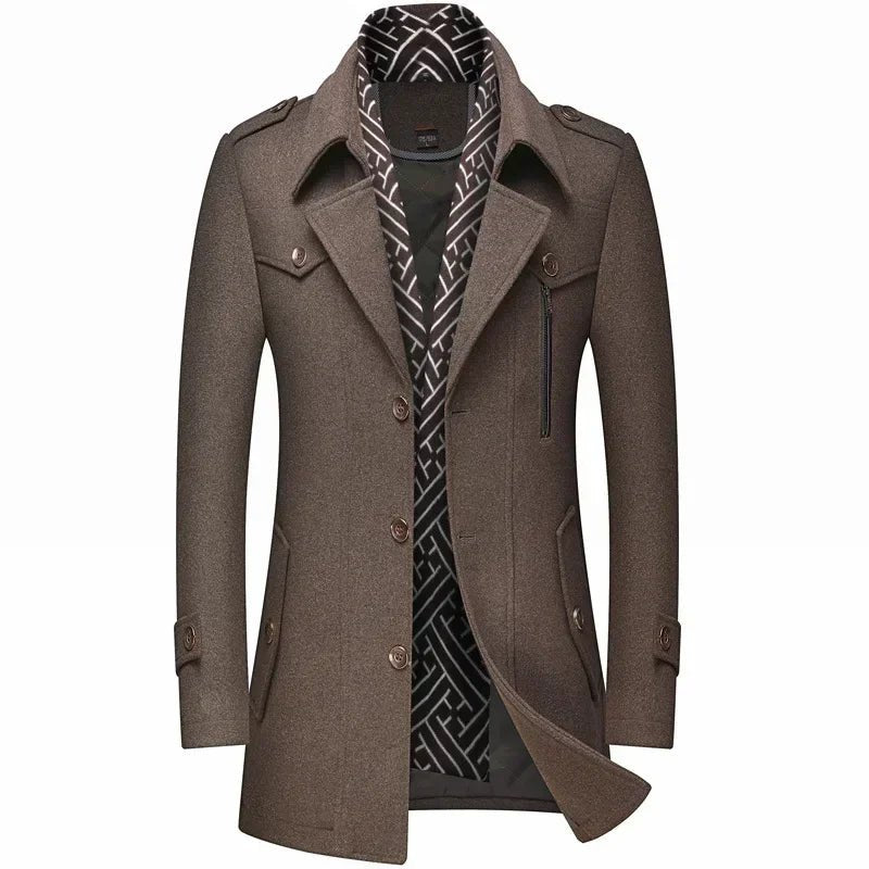 DUMONT LYON | WINTERJACK IN WOOL VOOR HEREN - Bellanza